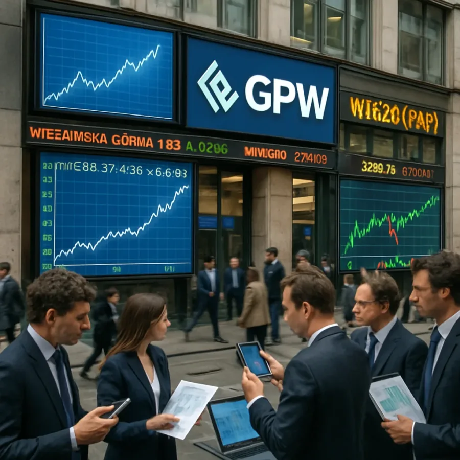 Wiadomości z GPW: kluczowe wydarzenia na giełdzie w Polsce